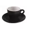 Nuova Point Palermo Caffé 56ml Cup+Saucer Black