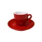 Nuova Point Palermo Caffé 56ml Cup+Saucer Red