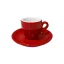 Nuova Point Palermo Caffé 56ml Cup+Saucer Red