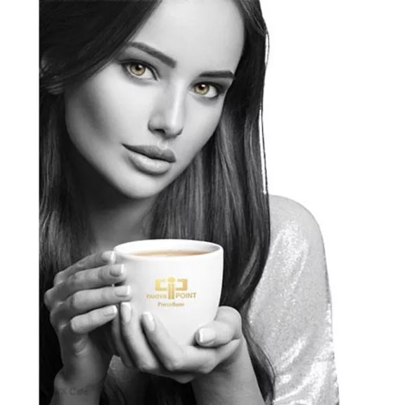 Nuova Point Palermo Caffé 56ml Cup+Saucer Red
