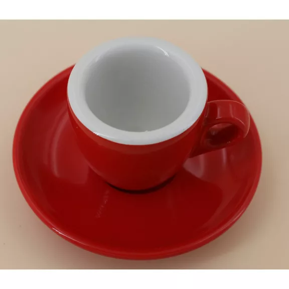 Nuova Point Palermo Caffé 56ml Cup+Saucer Red