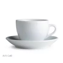 Nuova Point Palermo Cappuccino 200ml Cup+Saucer White