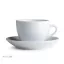 Nuova Point Palermo Cappuccino 200ml csésze+tányér - Fehér