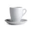 Nuova Point Palermo Espressino 120ml Cup+Saucer White