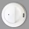 1000pcs White Plastic Lid 63mm for 100ml Cup