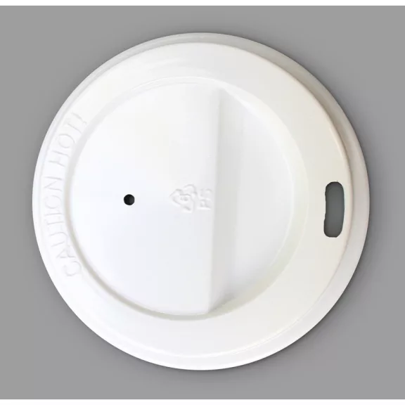 1000pcs White Plastic Lid 63mm for 100ml Cup