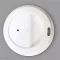 1000pcs White Plastic Lid 73mm for 150ml Cup