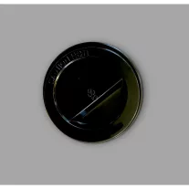 1000pcs black Plastic Lid 63mm for 100ml Cup
