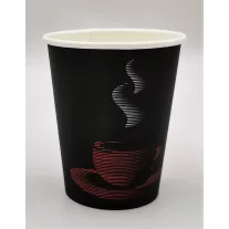 1000pcs coloured 10oz-300/250ml Paper cup
