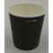1000pcs-Black 4oz-120/100ml Paper Cup