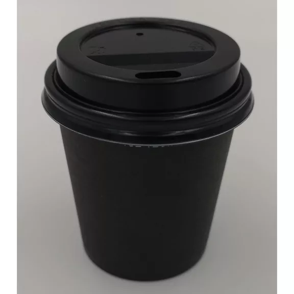 1000pcs-Black 4oz-120/100ml Paper Cup