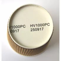 500pcs-Ripple brown 8oz-250/200ml Paper Cup
