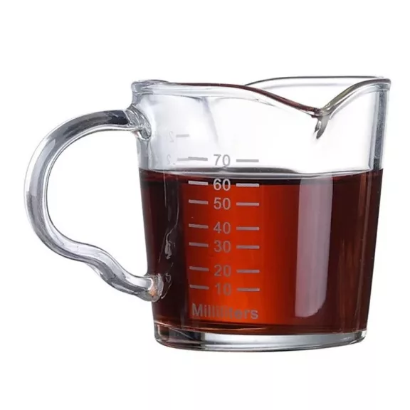 AVX MP01 70ml Double Mouth Glass Measuring Cup