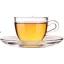 AVX Glass Coffee Cup + Saucer 90ml 6pcs