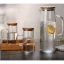 AVX-WB1700 Set of Glass Cup with a Tray
