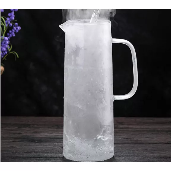 AVX-WB1700 Set of Glass Cup with a Tray