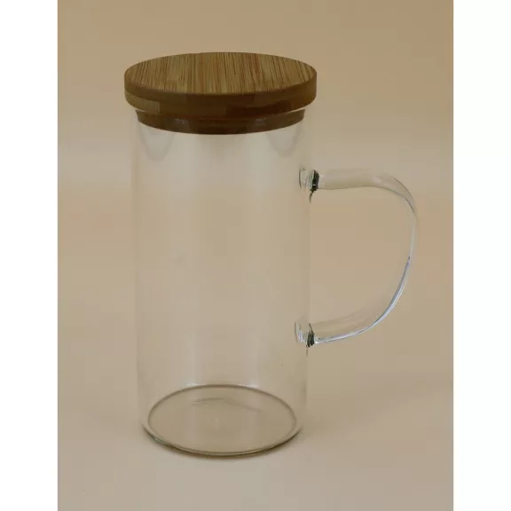AVX-WB300 300ml Glass Cup with Lid