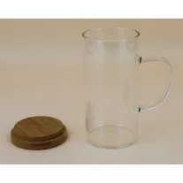 AVX-WB300 300ml Glass Cup with Lid