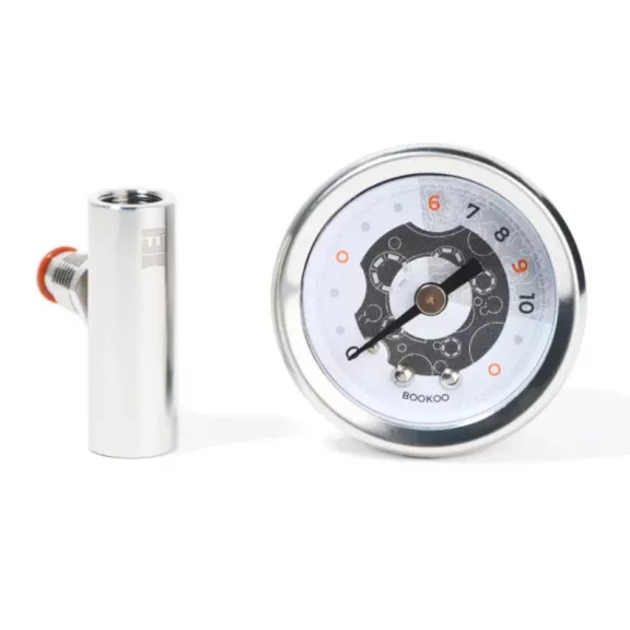 Bookoo G1/8 FFM T Splitter + Gauge