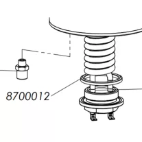 Lelit 8700012  MC920 Fűtő betéthez szigetelés