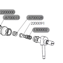 Lelit 8700028 tömítés PL162 géphez