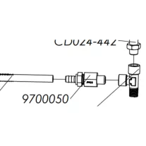Lelit 9700050 biztonsági szelep PL 162 géphez
