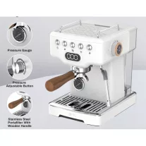 AVX EM3202-X51 51mm Snow White Coffee Machine