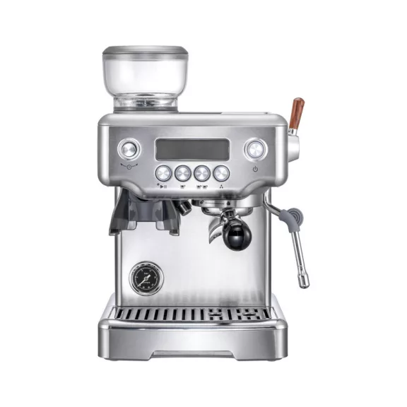 AVX EM3701 58mm Dual Thermoblock Coffee Machine with Built-in Coffee Grinder
