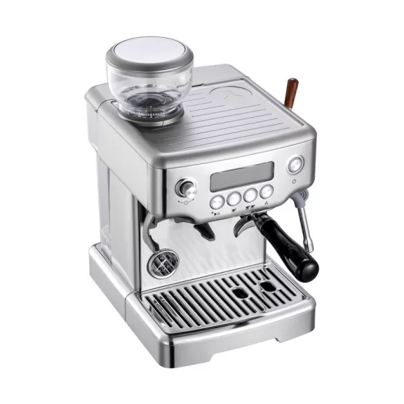 AVX EM3701 58mm Dual Thermoblock Coffee Machine with Built-in Coffee Grinder