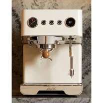AVX Hero PRO-X Coffee Machine Adjustable with OPV White