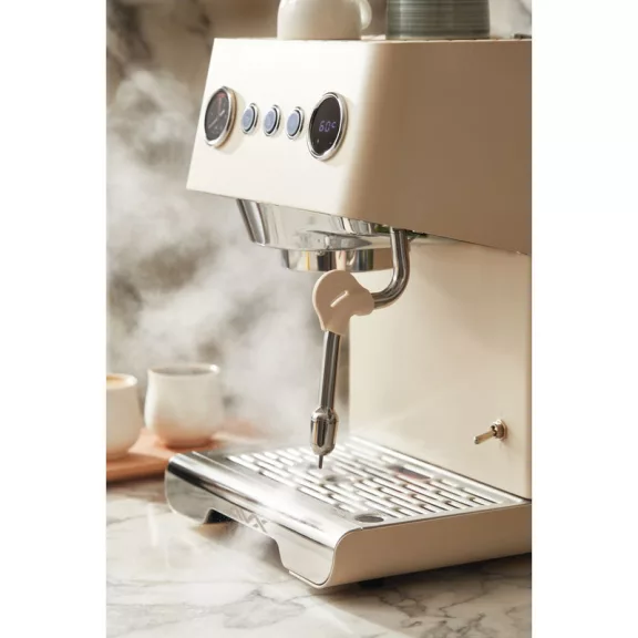 AVX Hero PRO-X Coffee Machine Adjustable with OPV White