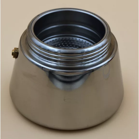 AVX Mokka 3-(Bialetti Brikka 2) Stainless Steel Boiler+Filter Basket