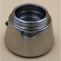   AVX Mokka 6 (Bialetti Brikka 4) Stainless Steel Boiler+Filter Basket+Shower