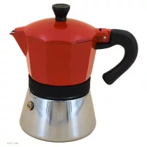 AVX Mokka 6 Stainless Steel boiler Moka Pot