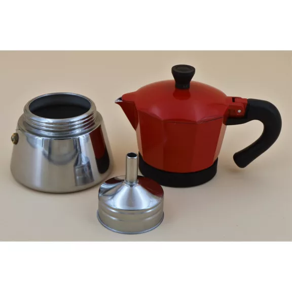 AVX Mokka 6 Stainless Steel boiler Moka Pot