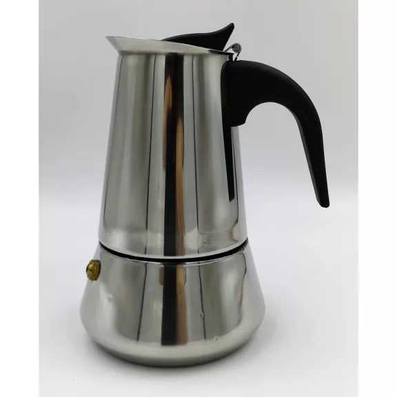 AVX Mokka 4 Stainless Steel Moka Pot
