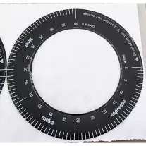 DF64 II Adjusting disc sticker