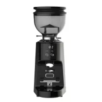   AVX CG301 64mm Titanium Coffee Grinder with pump bean container black