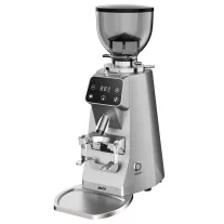   AVX CG305 64mm Titanium Coffee Grinder with pump bean container silver