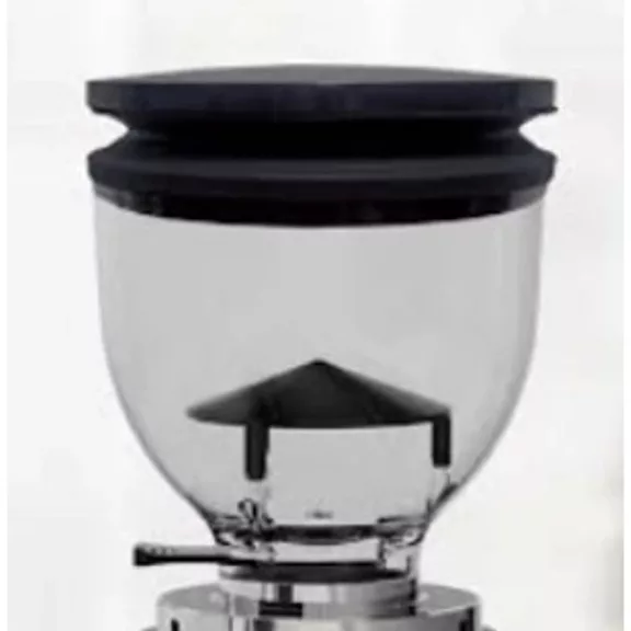 AVX CG305 64mm Titanium Coffee Grinder with pump bean container black