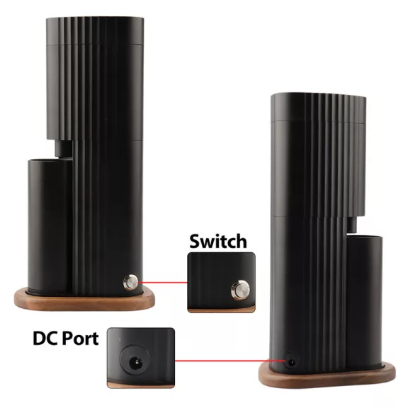 AVX EG001-55 Coffee Grinder Black