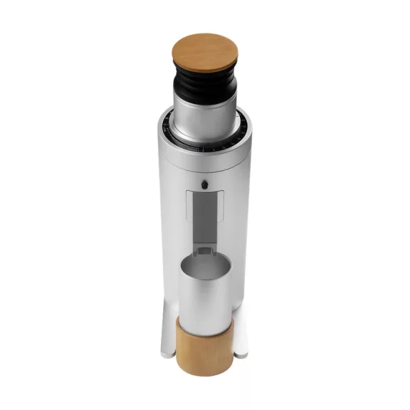 DC63 Conical Red Burrs coffee grinder Silver