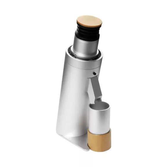 DC63 Conical Red Burrs coffee grinder Silver