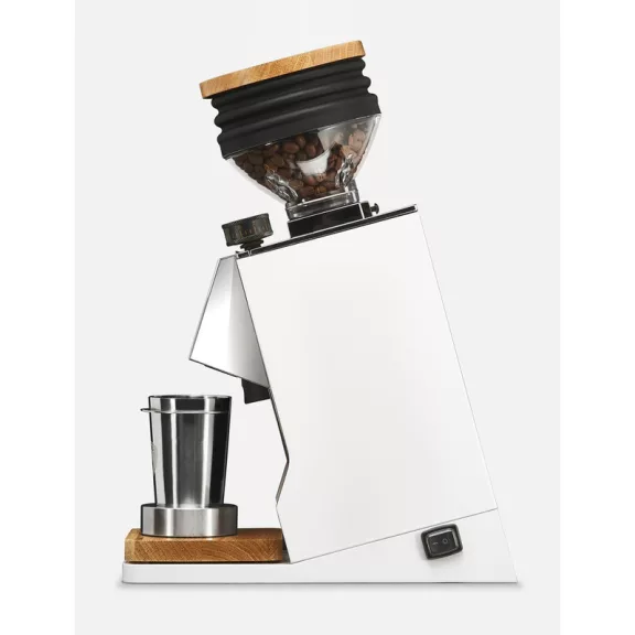 Eureka Mignon Single Dose Coffee Grinder 16CR White