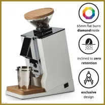 Eureka Mignon Single Dose Coffee Grinder -Chrome