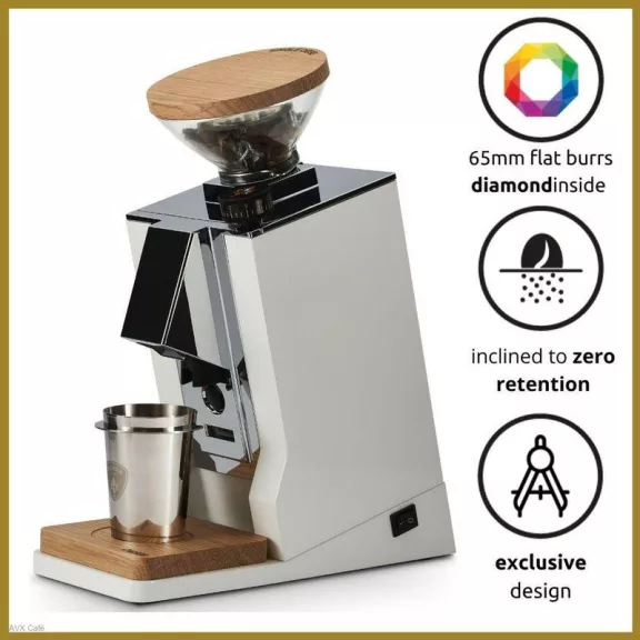 Eureka Mignon Single Dose Coffee Grinder -Chrome