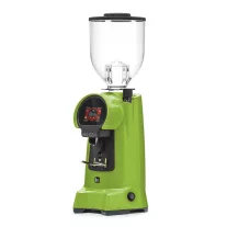 Eureka Helios 65 Red Speed Coffee Grinder  Lime green
