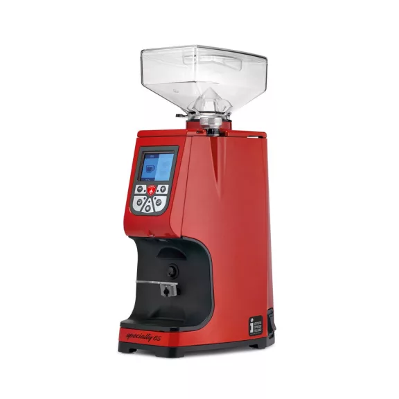 Eureka Atom Specialty 65 Red Speed Coffee Grinder Red with 300g- Bean Hopper AT2 Eureka Atom Specialty 65 Red Speed Coffee Grinder Red with 300g- Bean Hopper AT2