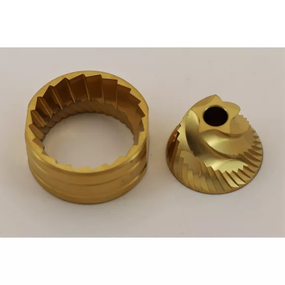AVX 2065T Titanium 38mm Conical Hand Grinder Burr