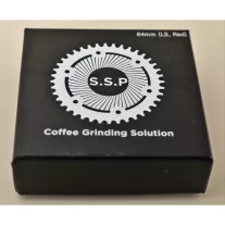 SSP 64mm Sweet Lab Brewing V2 profil Grinding Burr Red